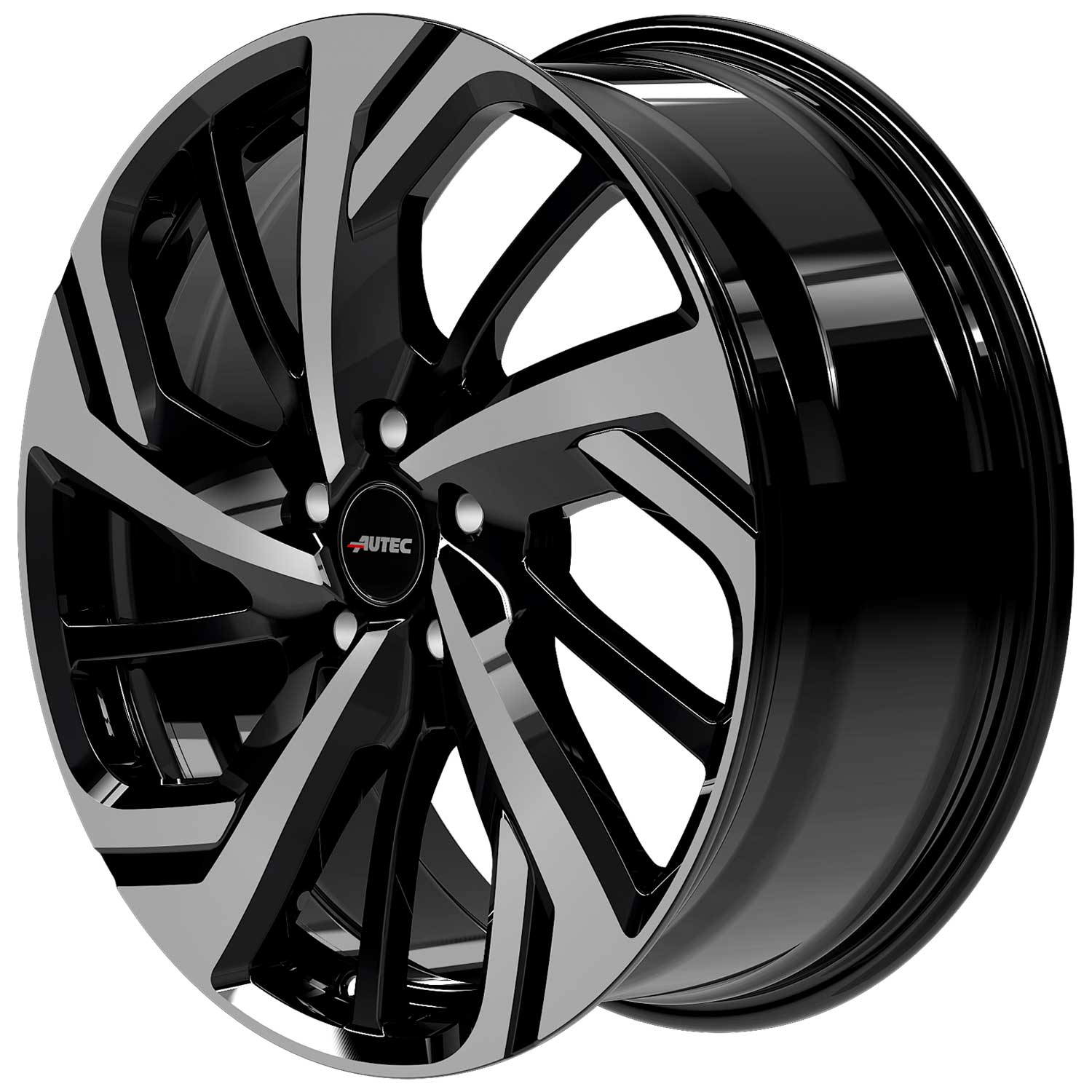 Autec Fälgar Rixon 9,0x18 ET49 5x112 18 Tum black polished