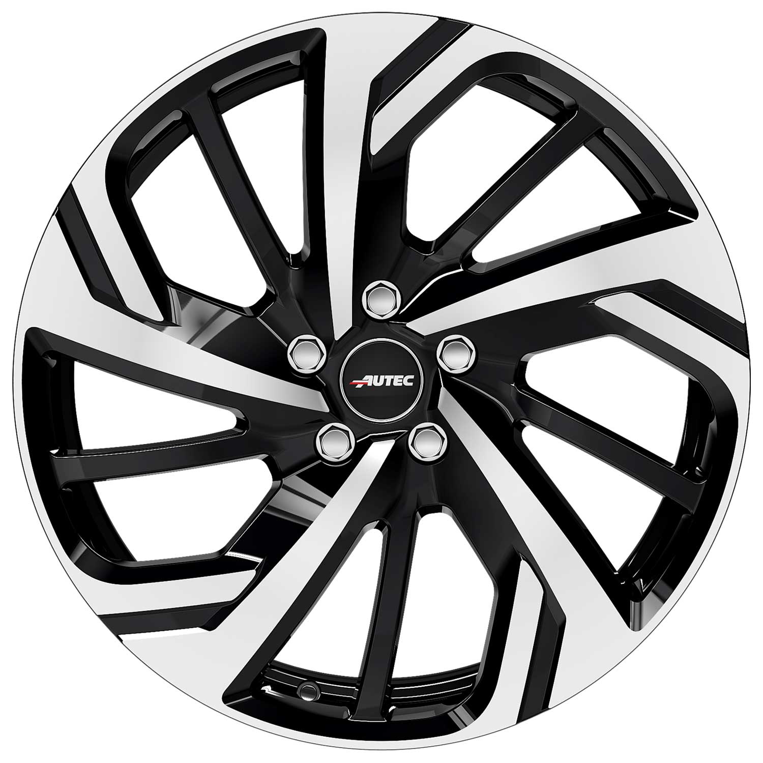 Autec Fälgar Rixon 9,0x18 ET49 5x112 18 Tum black polished