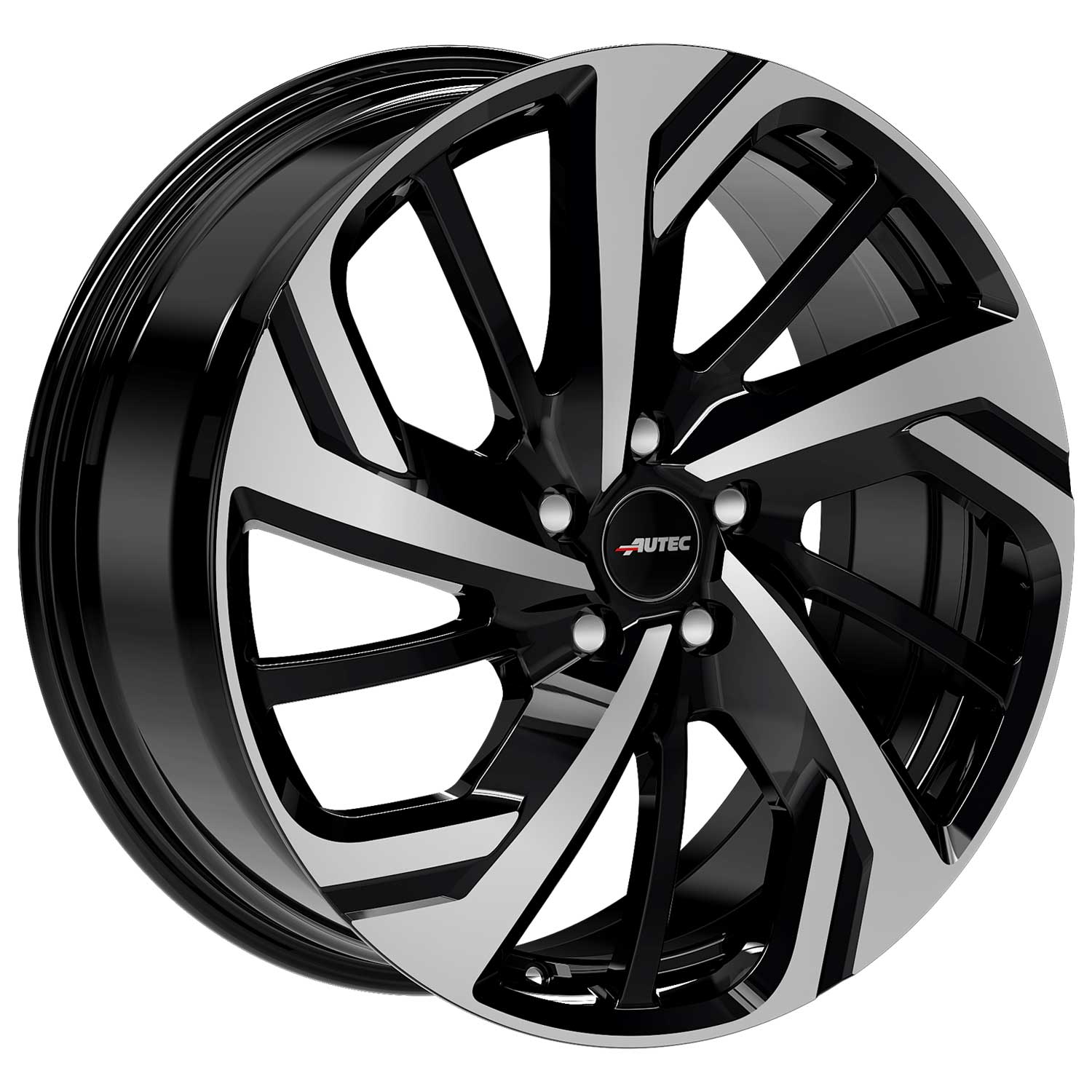 Autec Fälgar Rixon 9,0x18 ET49 5x112 18 Tum black polished