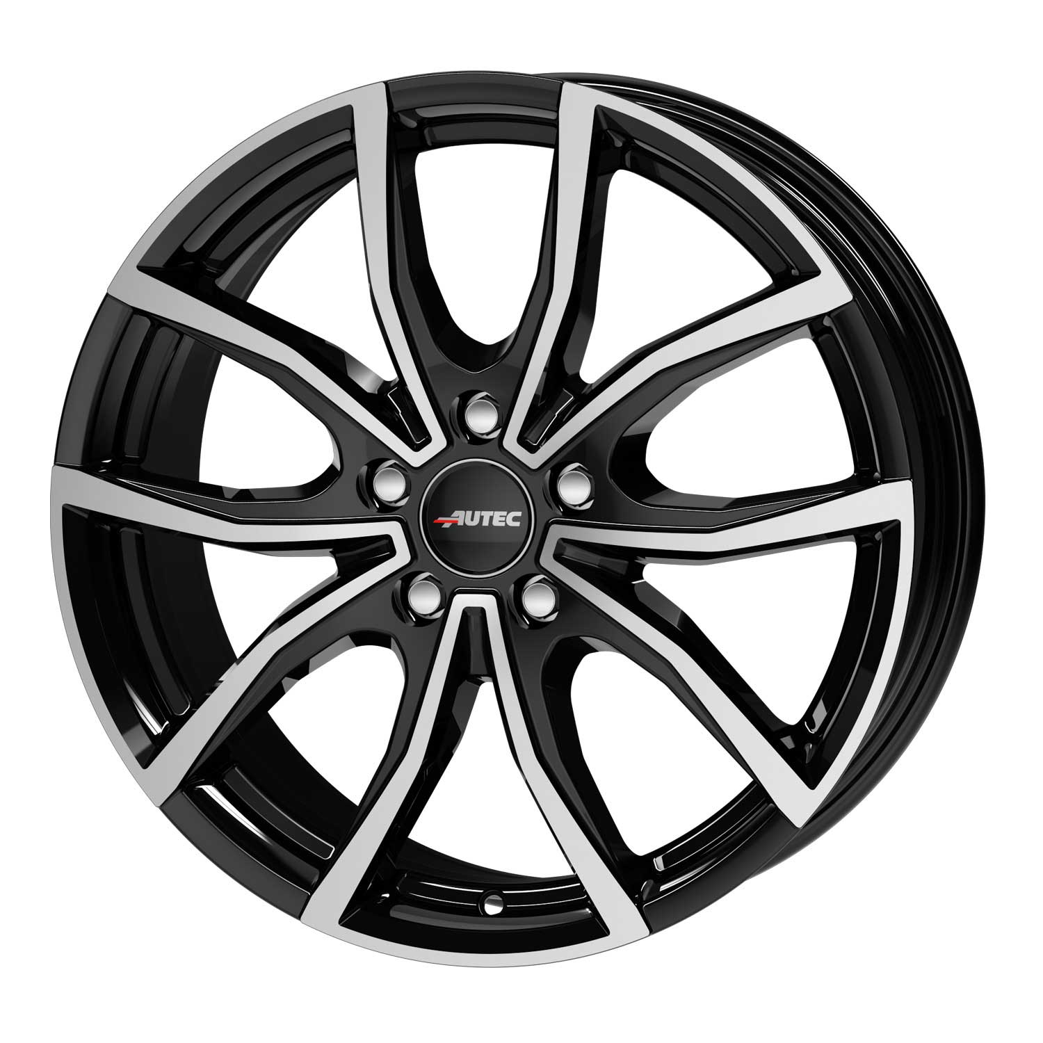 Autec Fälgar Vidron 7,5x18 ET40 5x112 18 Tum black polished