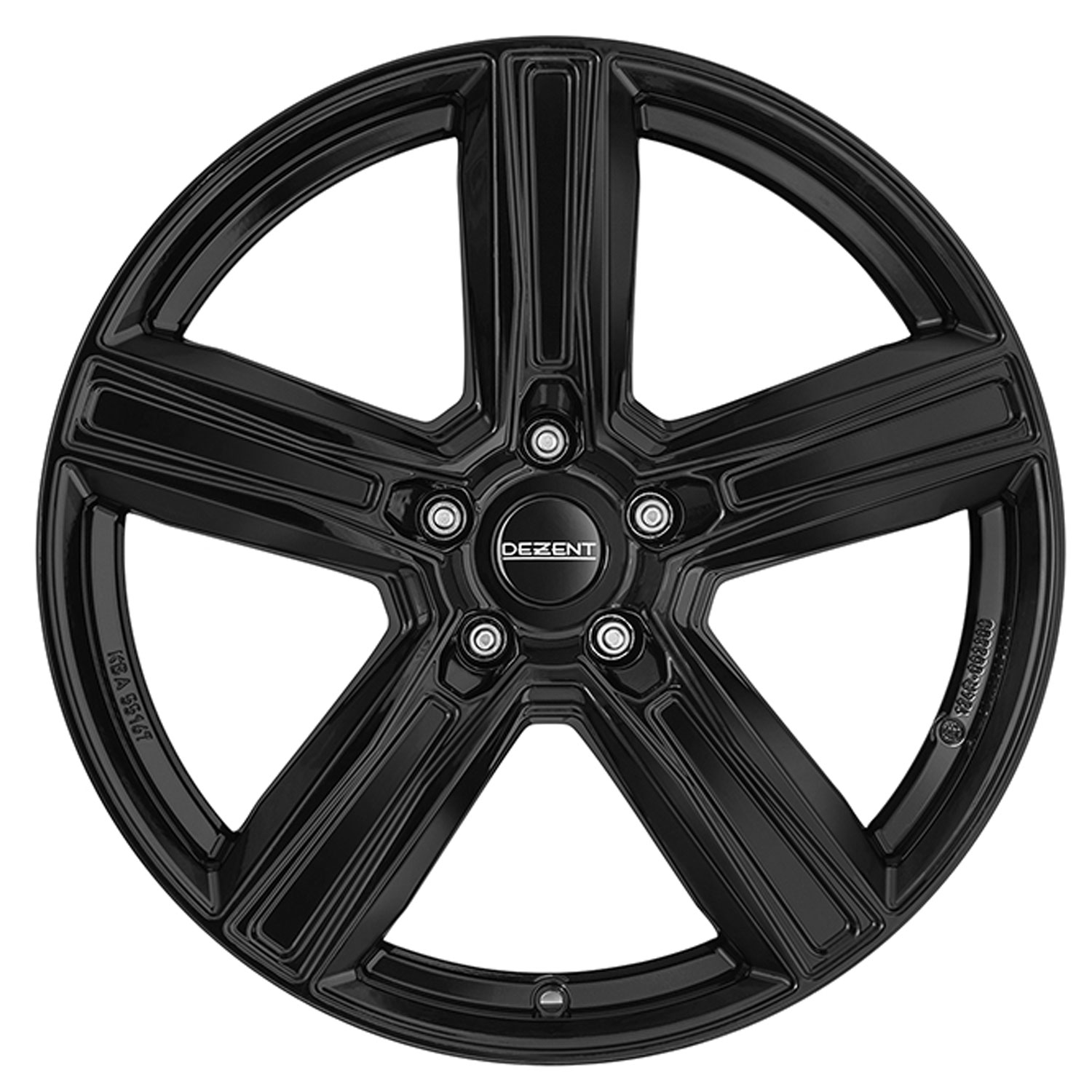 DEZENT Fälgar KG black 9.0x20 ET42 5x112 20 Tum