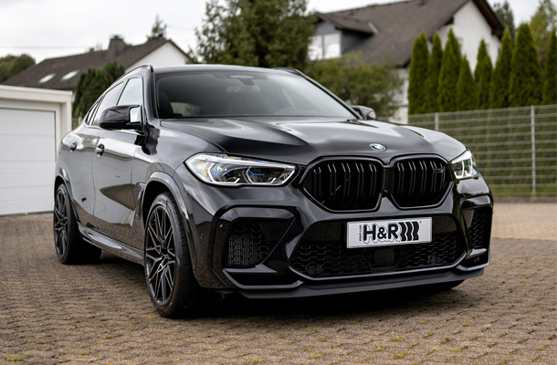 BMW X6 M (F96) sänkt med H&R-fjädrar