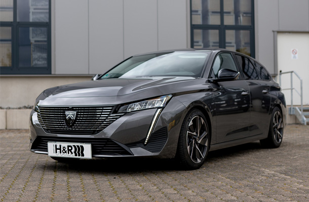 Peugeot 308 III med H&R sänkningsfjädrar
